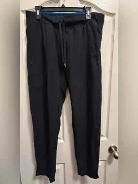 Cherokee Infinity Men's Cargo Scrub Pants Black Size Large Short